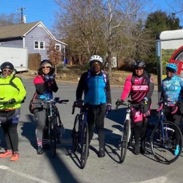 Black Girls Do Bike Stopping By Triangle Bikeworks Offices